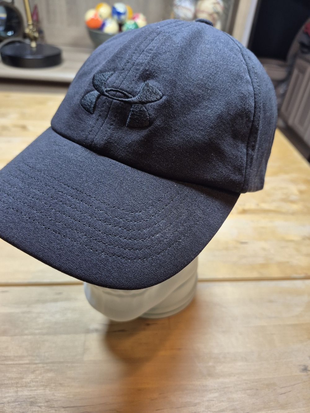 Under Armour Black Embroidered Logo Baseball Cap